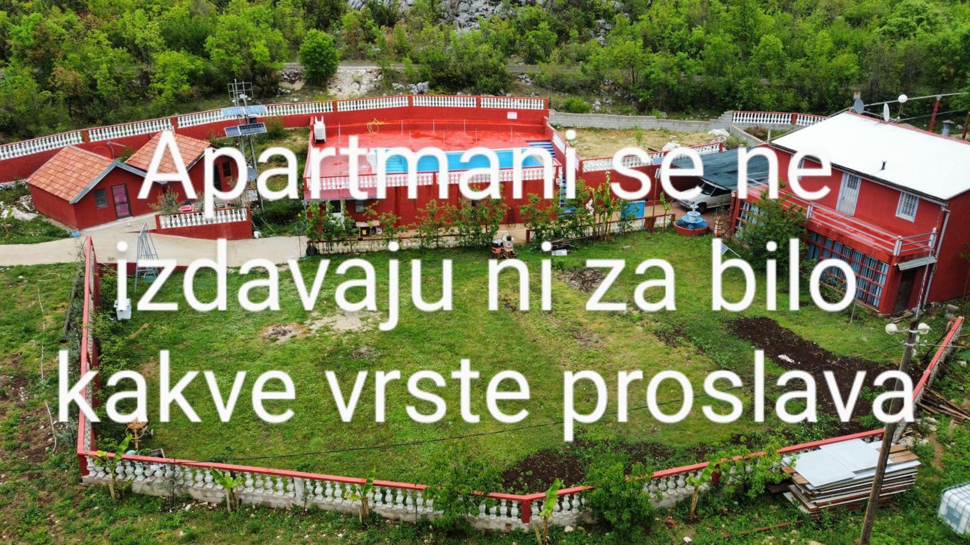 Red Apartman Trebinje Bagian luar foto